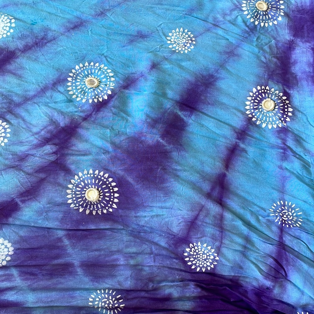 Blue and Purple Scarf